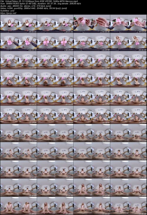 VirtualTaboo.25.12.16.Maya.Sinn.XXX.VR180.1440p.MP4 Narcos