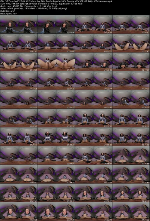 VRCosplayX.26.01.15.Selena.Ivy.Alita.Battle.Angel.A.XXX.Parody.XXX.VR180.960p.MP4 Narcos