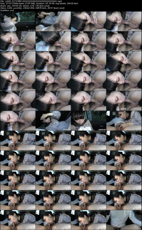 LAXD 10737680 元バレー部ミサちゃん顔出車内フェラパート２